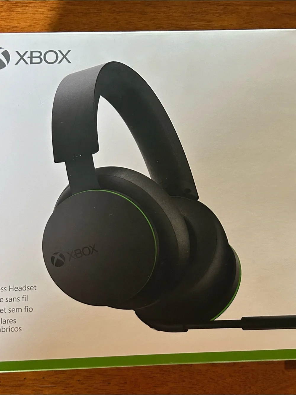 Xbox Wireless Gaming Headset — Black with Green Accents